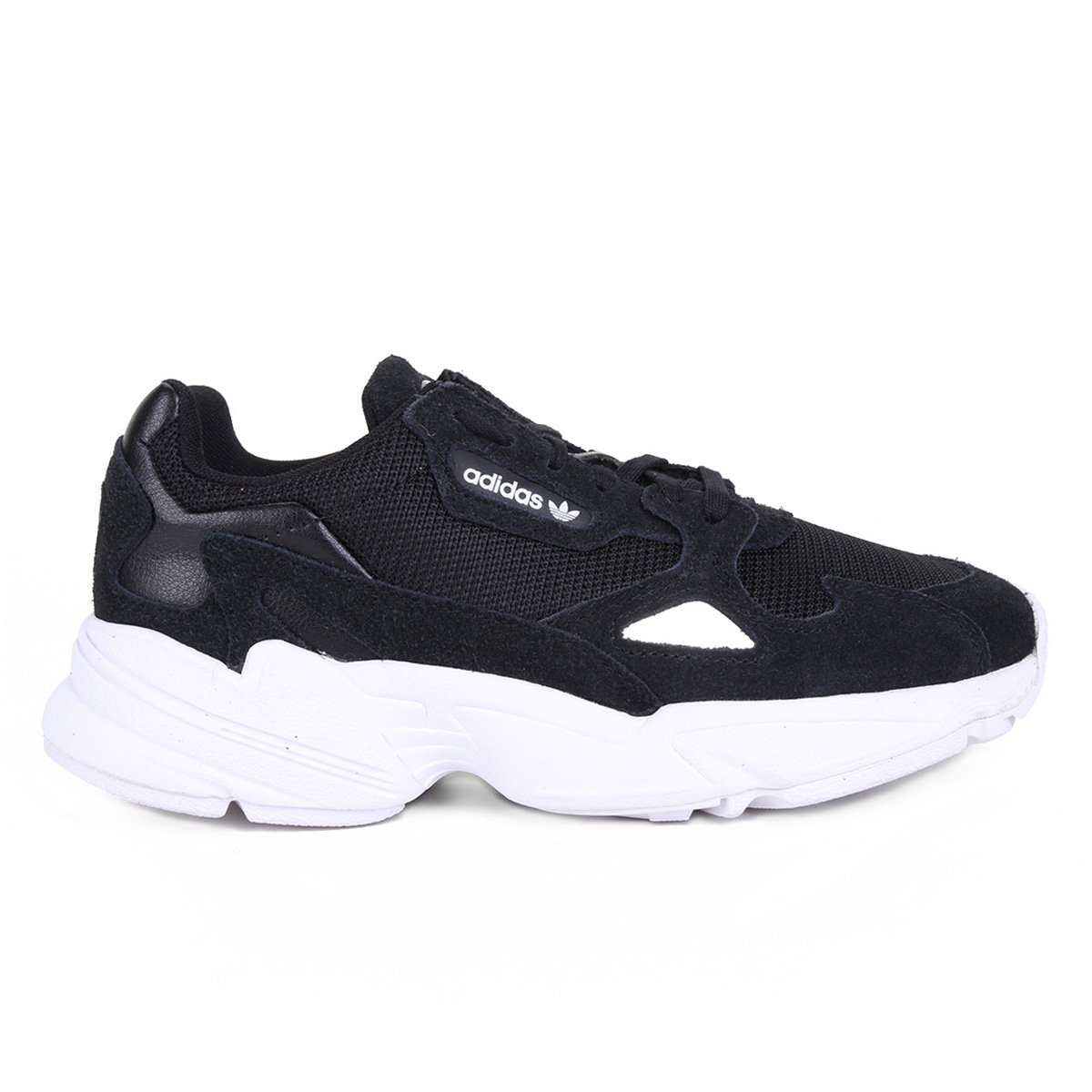 tênis adidas falcon preto feminino