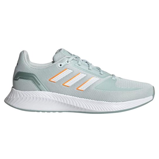 Tênis Adidas Feminino Run Falcon 2.0 - Verde claro Menor preço em Tênis Adidas Feminino Run Falcon 2.0 - Verde claro