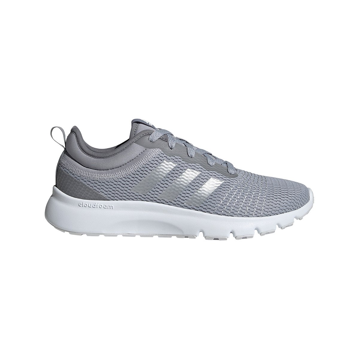 tenis feminino adidas cinza