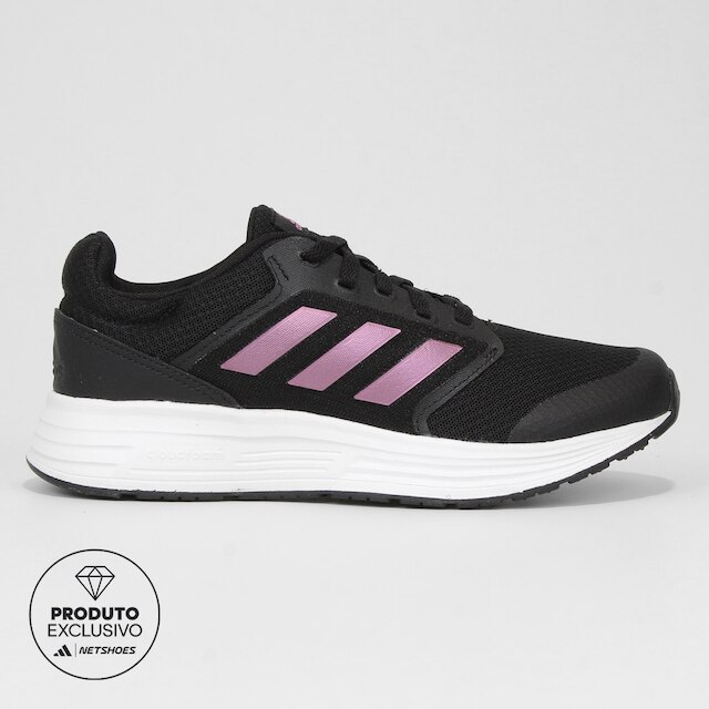 Tênis Adidas Galaxy 5 Feminino - Preto+Branco é ruim? Tênis Adidas Galaxy 5 Feminino - Preto+Branco é boa?