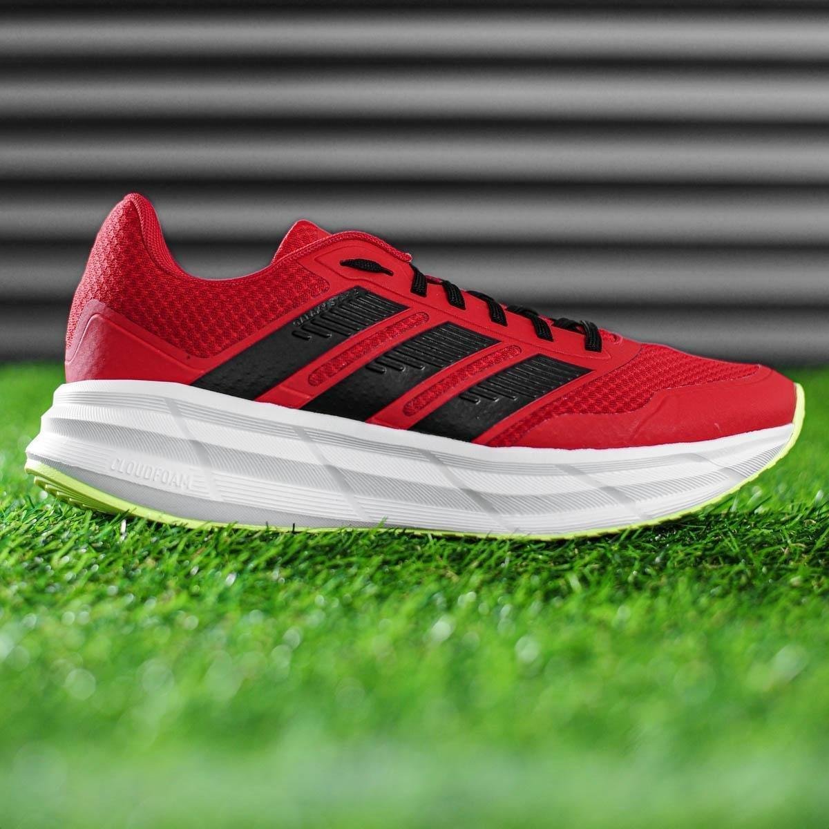 Adidas Masculino Tenis Branco Com Listra Vermelha E Verde Tênis