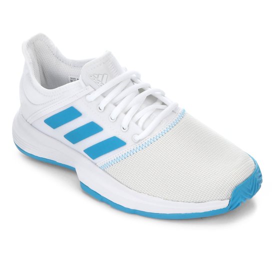 Tênis Adidas Gamecourt Feminino - Branco e Azul é ruim? Tênis Adidas Gamecourt Feminino - Branco e Azul é boa?