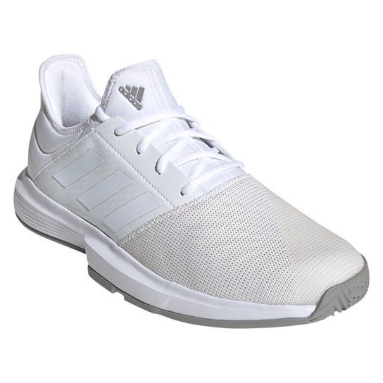 Tênis Adidas Gamecourt Masculino - Branco Menor preço em Tênis Adidas Gamecourt Masculino - Branco