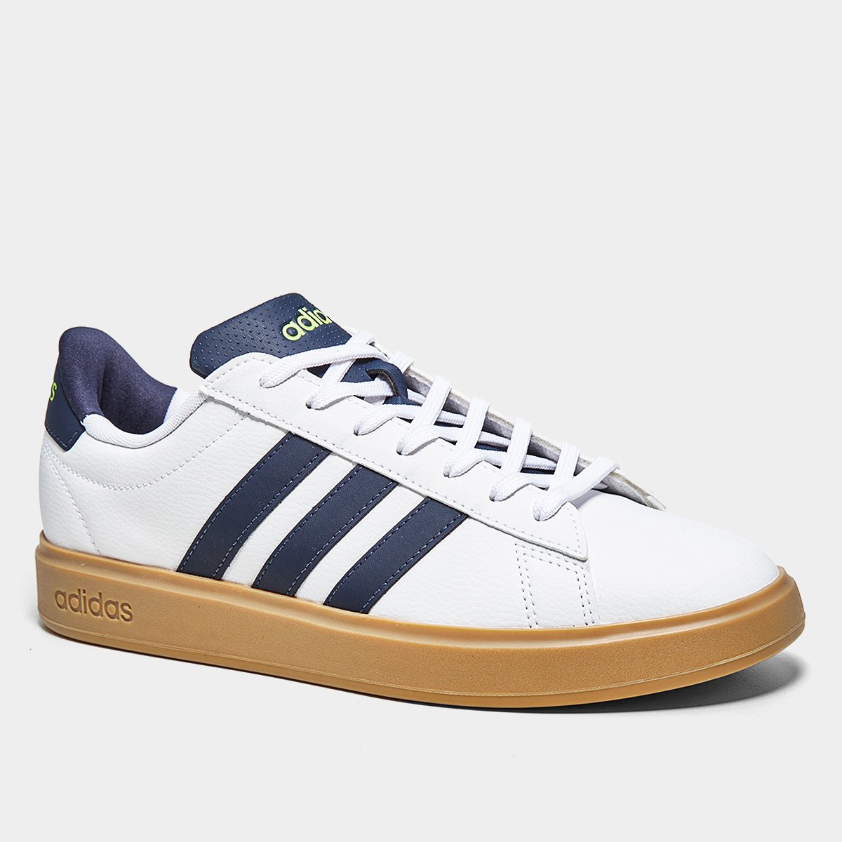 Tênis Adidas Grand Court Masculino Off White Netshoes