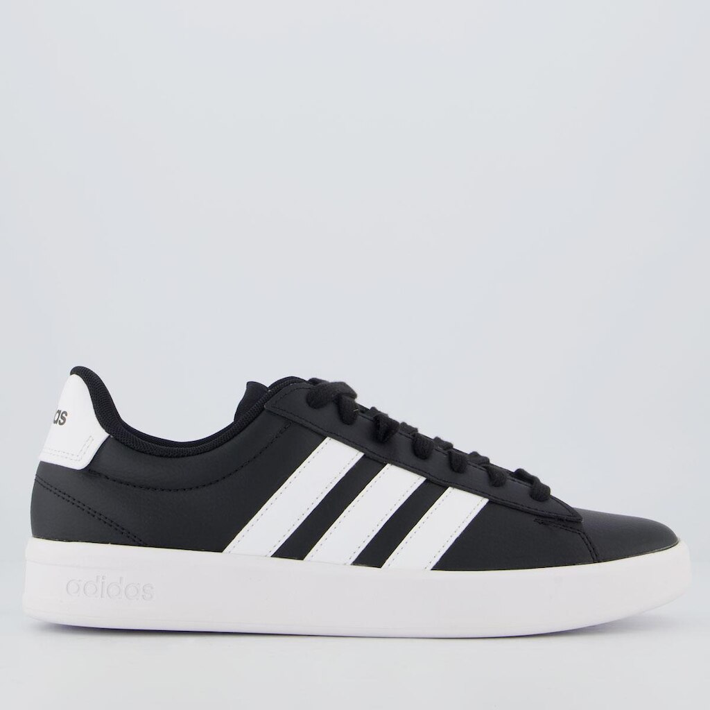 Tênis Adidas Grand Court 3.0 M Preto e Branco
