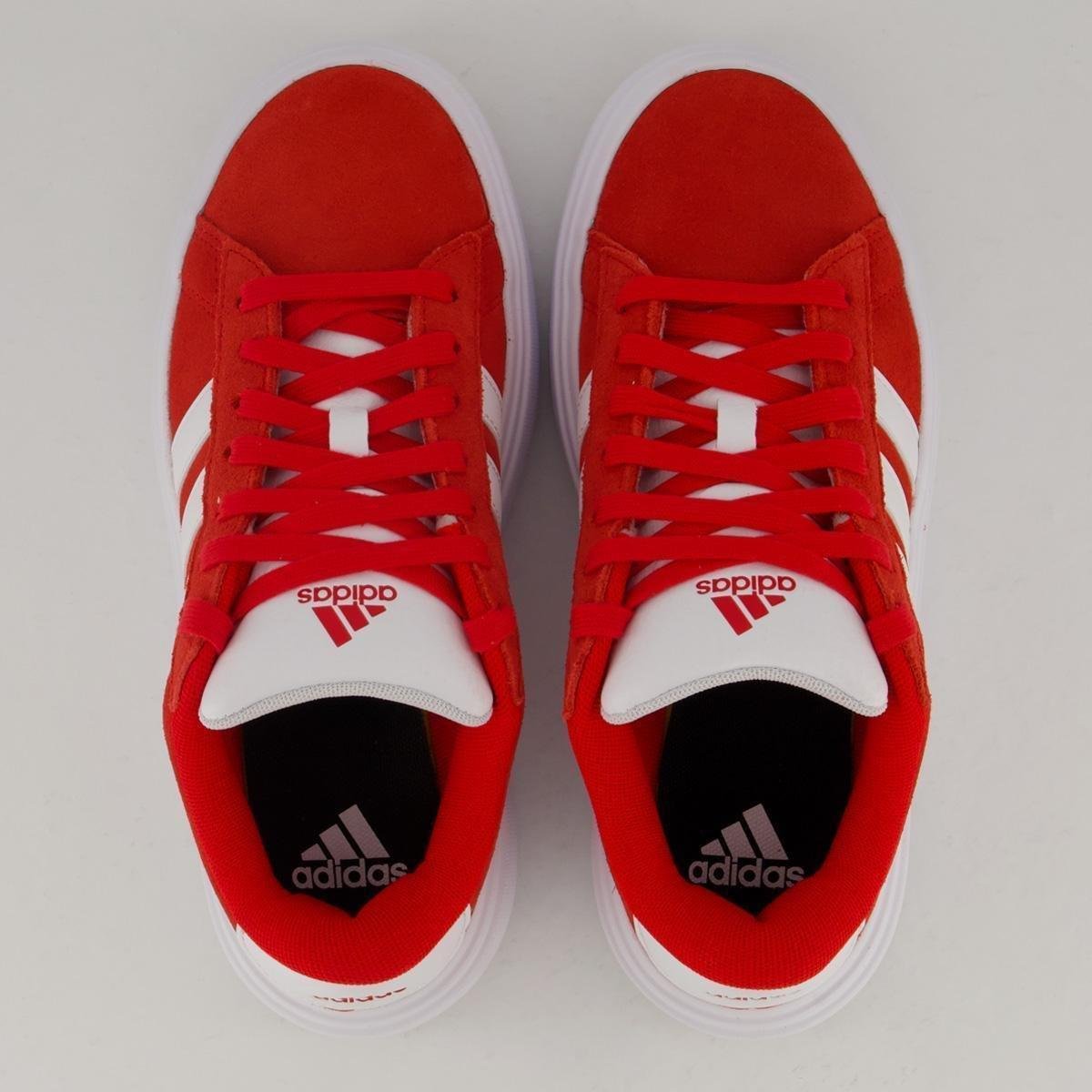 Tênis Adidas Grand Court Plataform Feminino Vermelho
