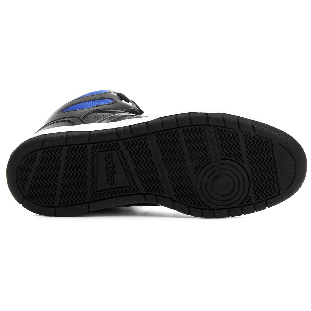 tenis adidas masculino cano alto hoops team mid