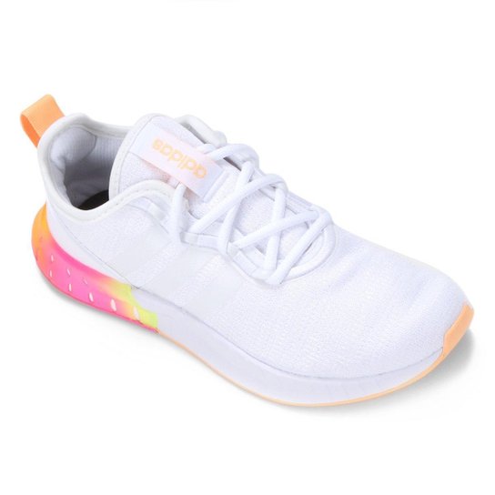 Tênis Adidas Kaptir Super Feminino - Branco Menor preço em Tênis Adidas Kaptir Super Feminino - Branco