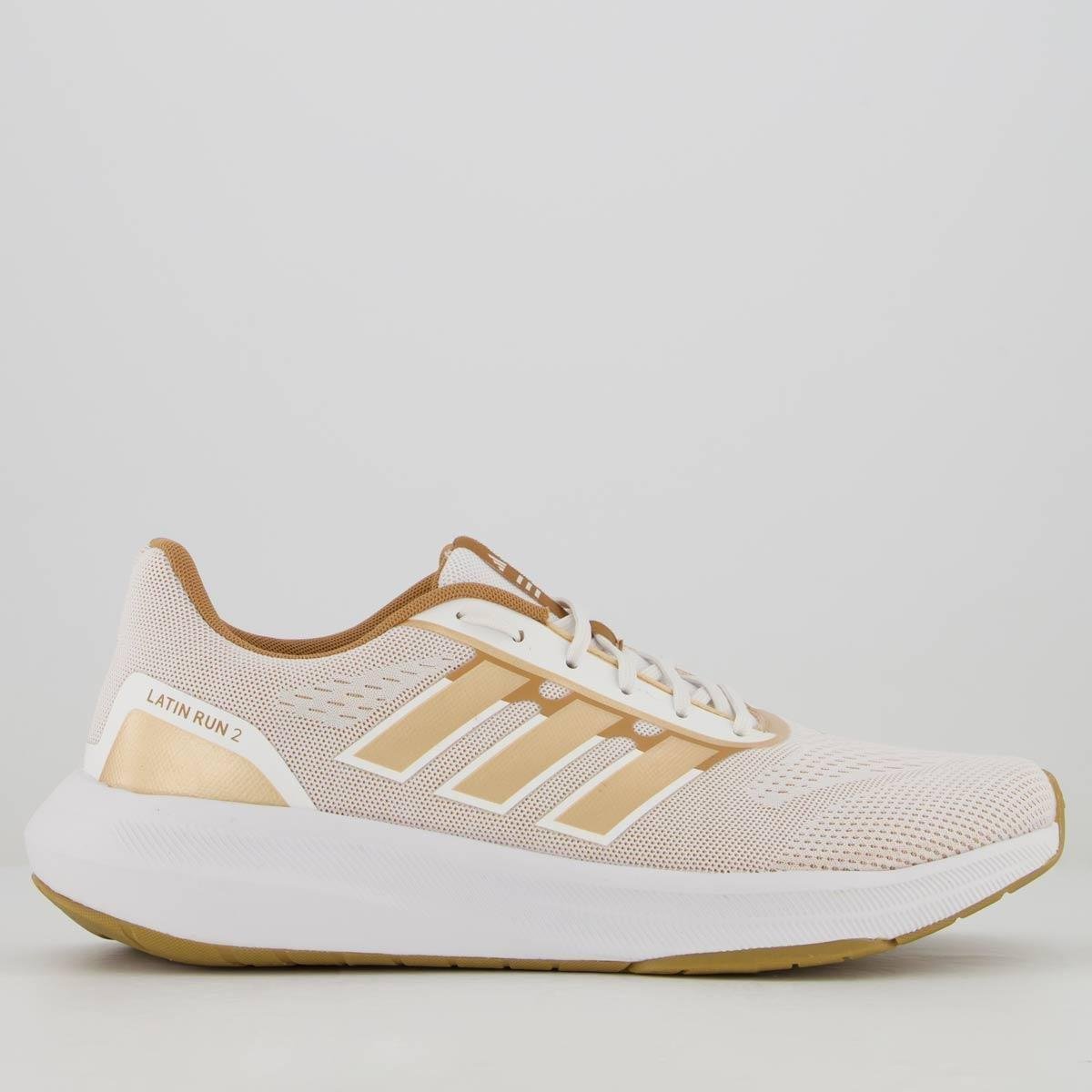 Tênis Adidas Latin Run 2.0 Branco Menor preço em Tênis Adidas Latin Run 2.0 Branco