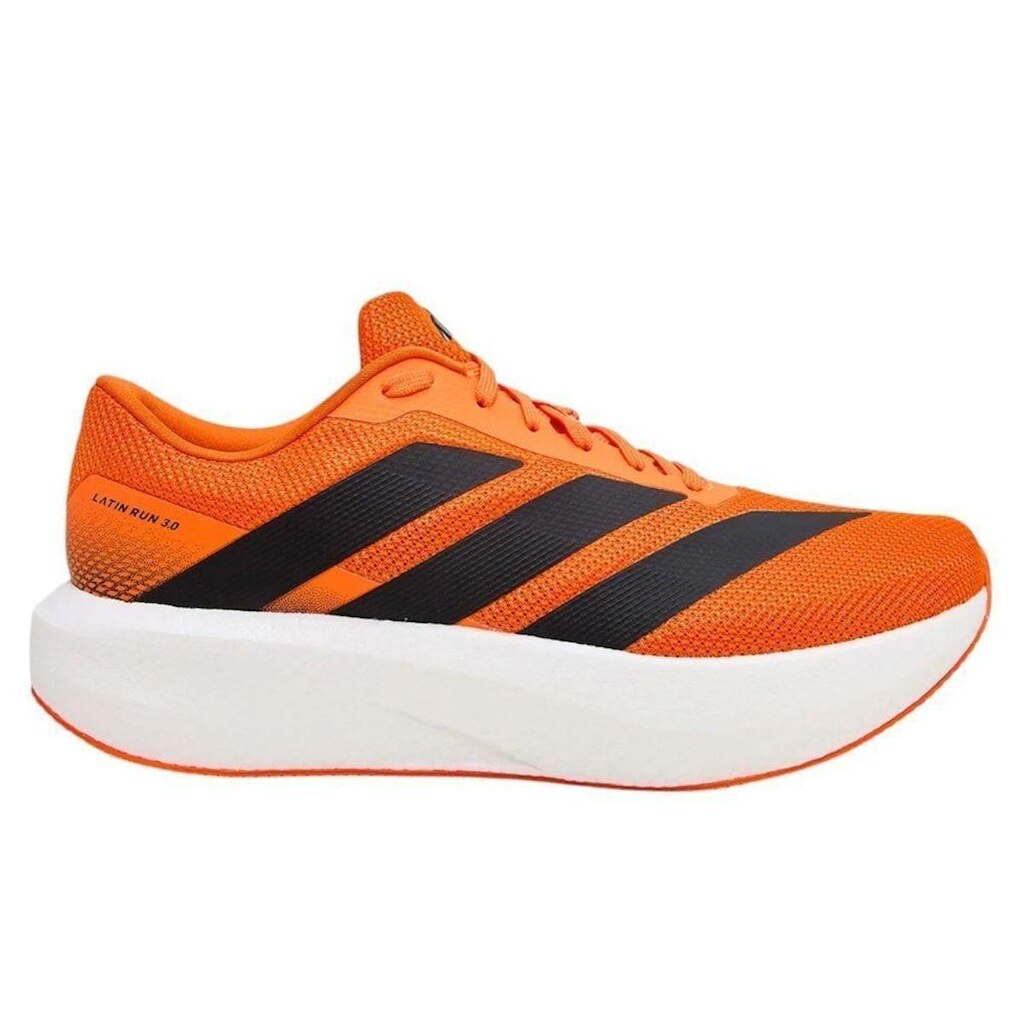 Tênis Adidas Latin Run 3.0 Unissex - Laranja e Preto 36