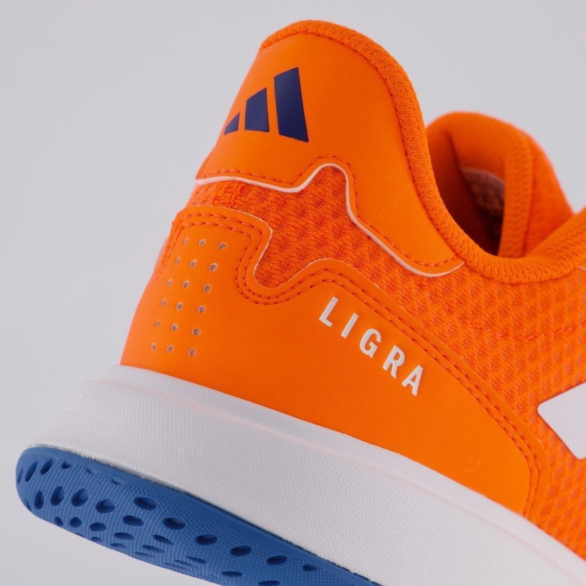 Tênis Adidas Ligra 8 Masculino - Laranja | Netshoes
