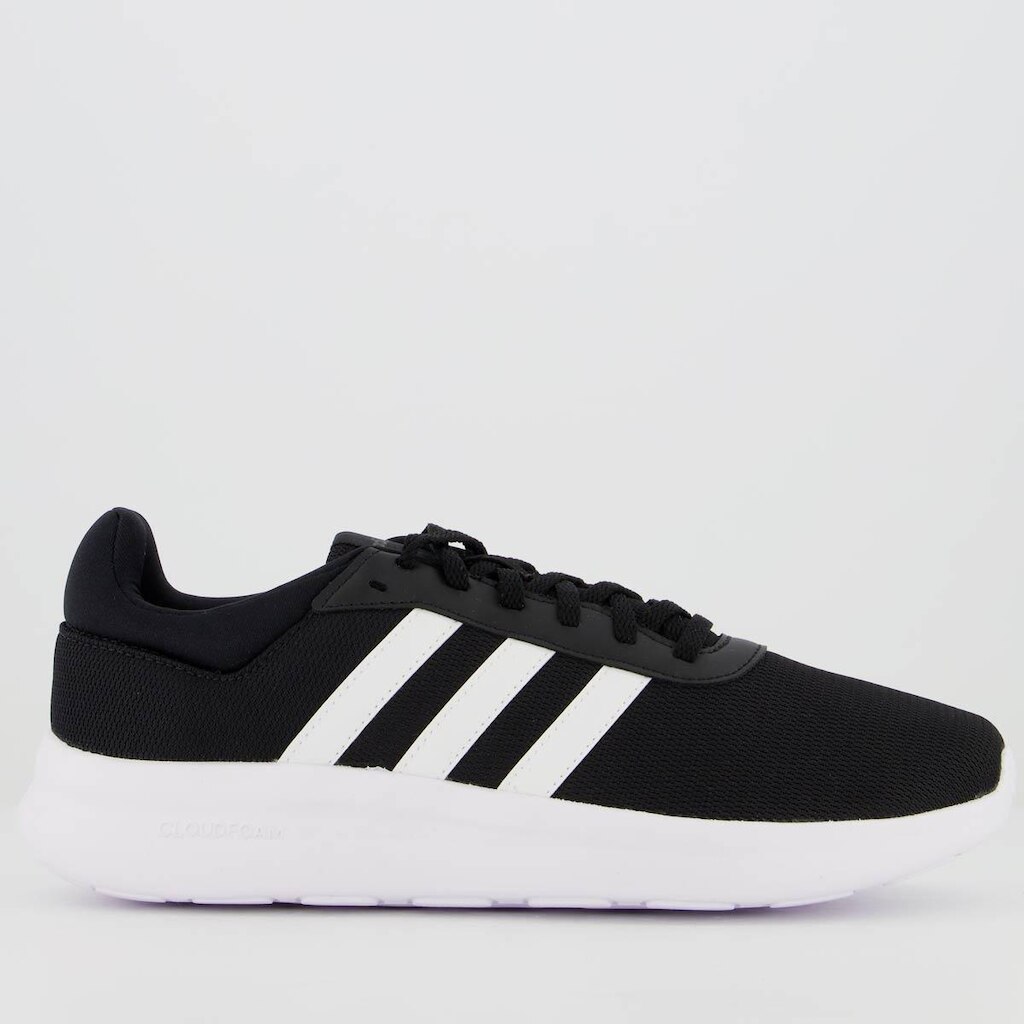 Tênis Adidas Lite Racer 4.0 Preto e Branco