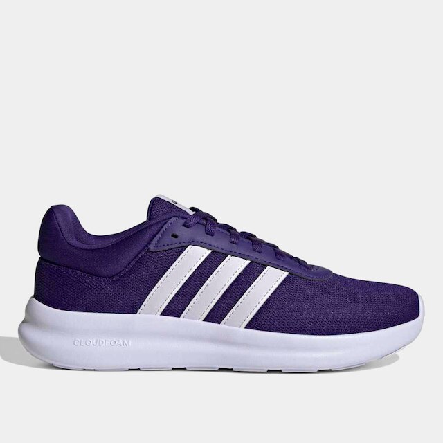 Tênis Adidas Lite Racer Feminino - Roxo+Branco
