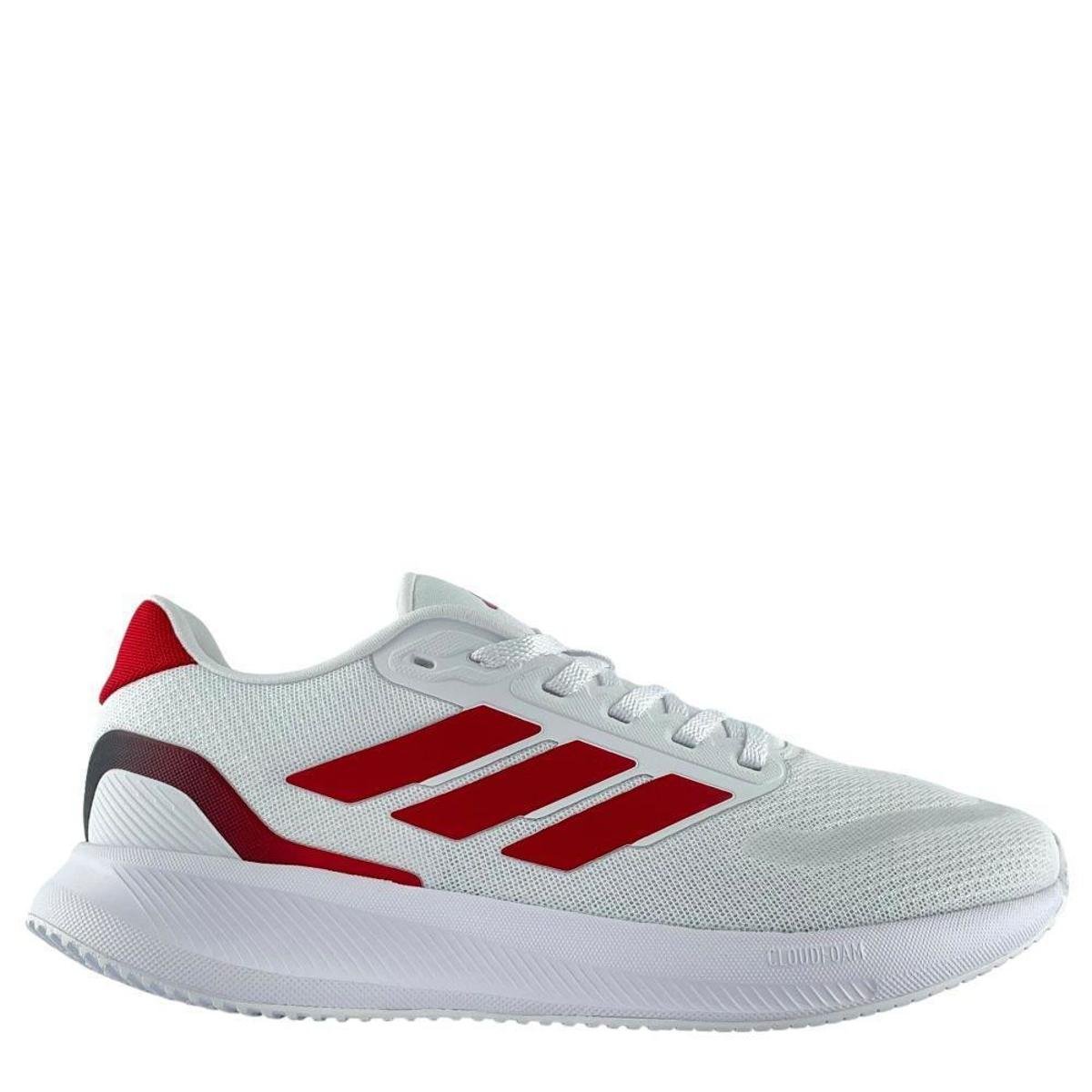 Tênis Adidas Masculino Runfalcon 5 Branco Vermelho KJ0947 Menor preço em Tênis Adidas Masculino Runfalcon 5 Branco Vermelho KJ0947