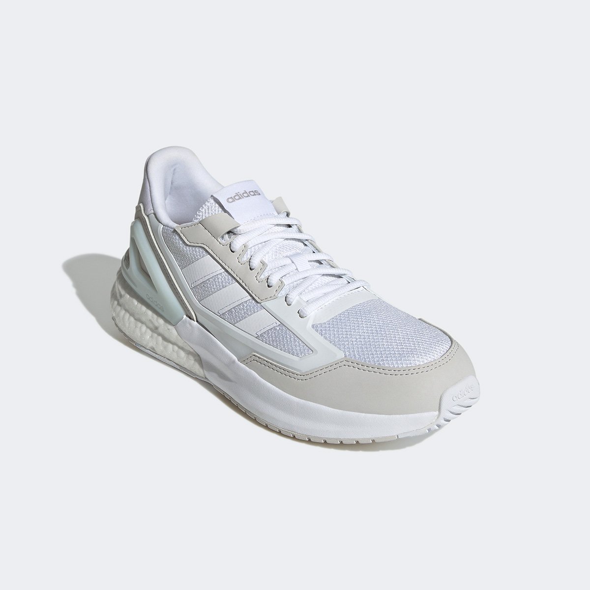Tênis Adidas Nebzed Super Boost Masculino - Branco+Cinza | Netshoes