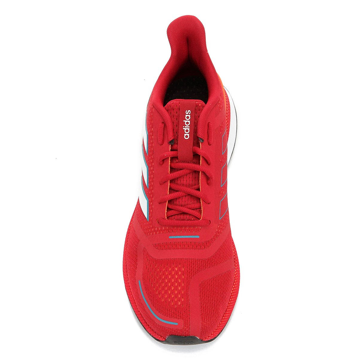 tenis adidas nova run vermelho