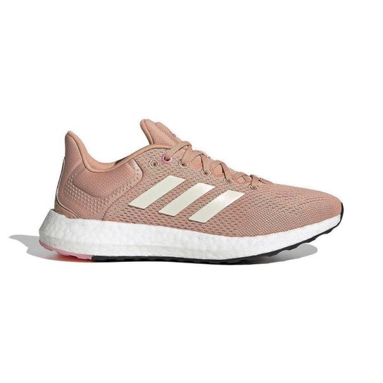Tênis Adidas Pureboost 21 Feminino - Salmão Menor preço em Tênis Adidas Pureboost 21 Feminino - Salmão