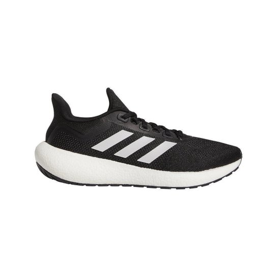 Tênis Adidas Pureboost 22 Masculino GW8588 - Preto+Branco Menor preço em Tênis Adidas Pureboost 22 Masculino GW8588 - Preto+Branco