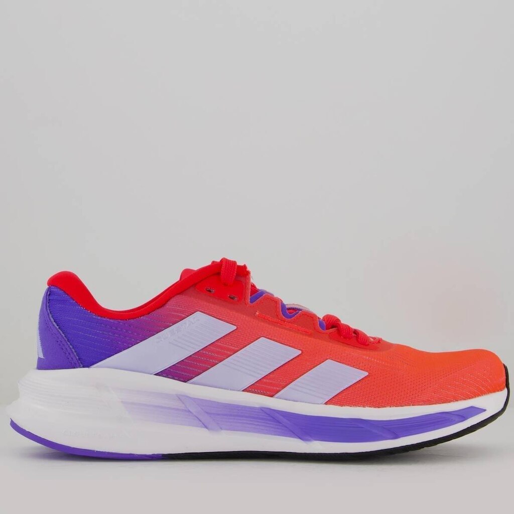 Tênis Adidas Questar 3 Feminino Vermelho e Azul