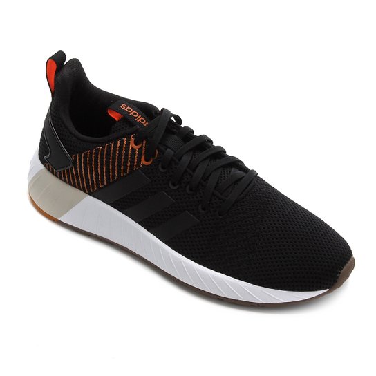 Tênis Adidas Questar Byd Masculino - Preto e Marrom Menor preço em Tênis Adidas Questar Byd Masculino - Preto e Marrom