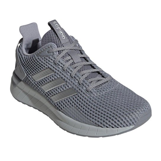 Tênis Adidas Questar Ride Masculino - Cinza Menor preço em Tênis Adidas Questar Ride Masculino - Cinza