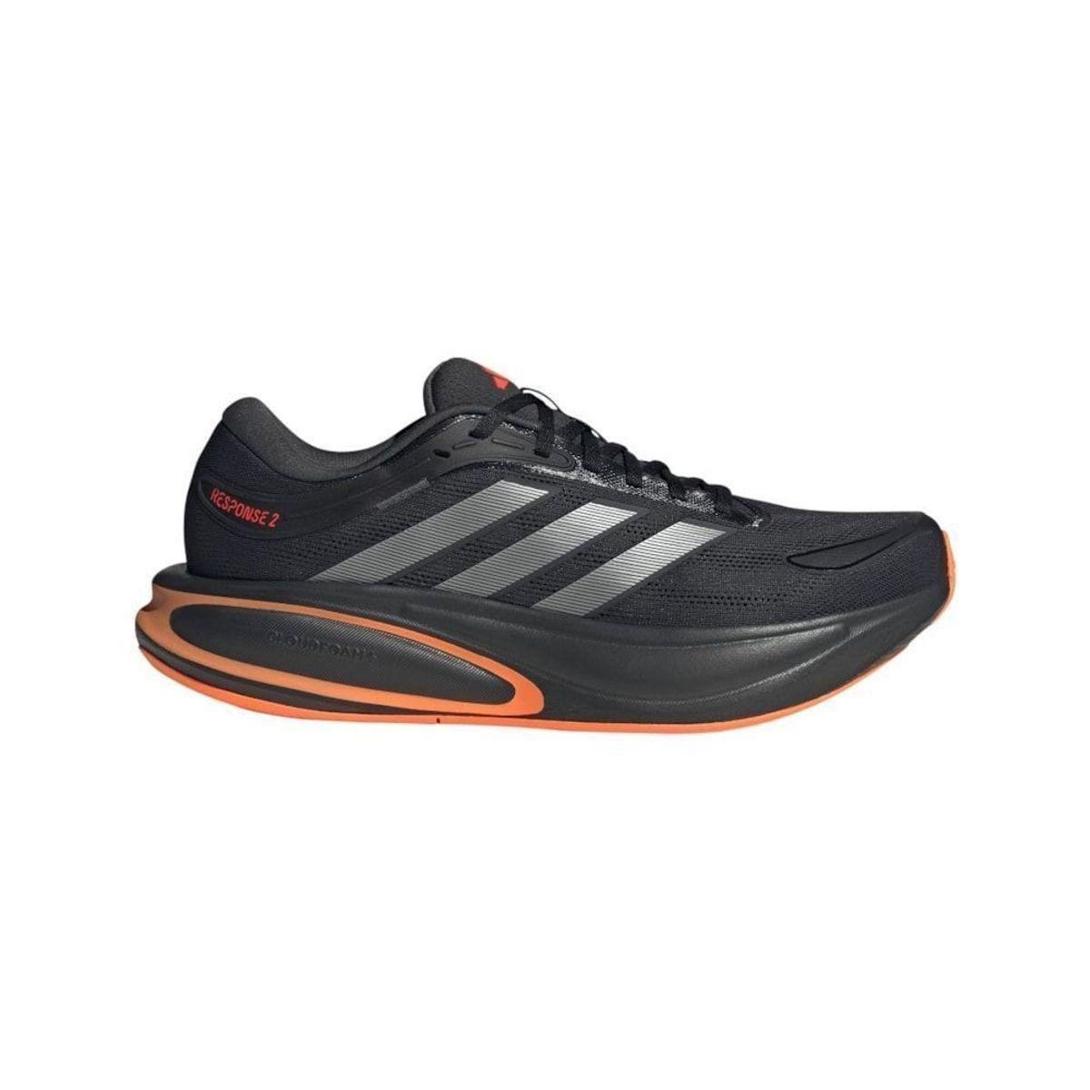 Tênis Adidas Response 2 Masculino - Preto 37 Menor preço em Tênis Adidas Response 2 Masculino - Preto 37