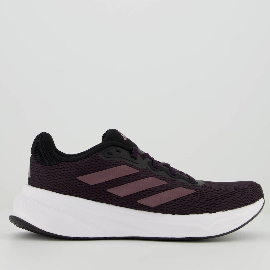 Tênis Adidas Response Feminino Preto e Roxo