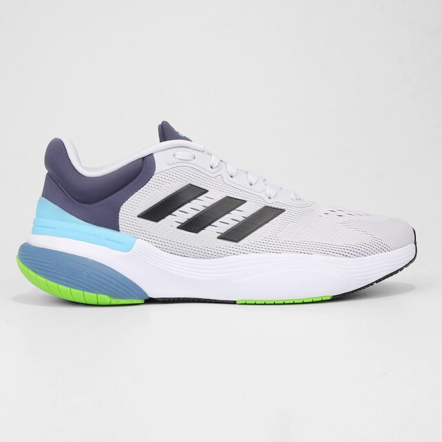Tênis Adidas Response Super 3.0 Masculino - Cinza+Preto Menor preço em Tênis Adidas Response Super 3.0 Masculino - Cinza+Preto