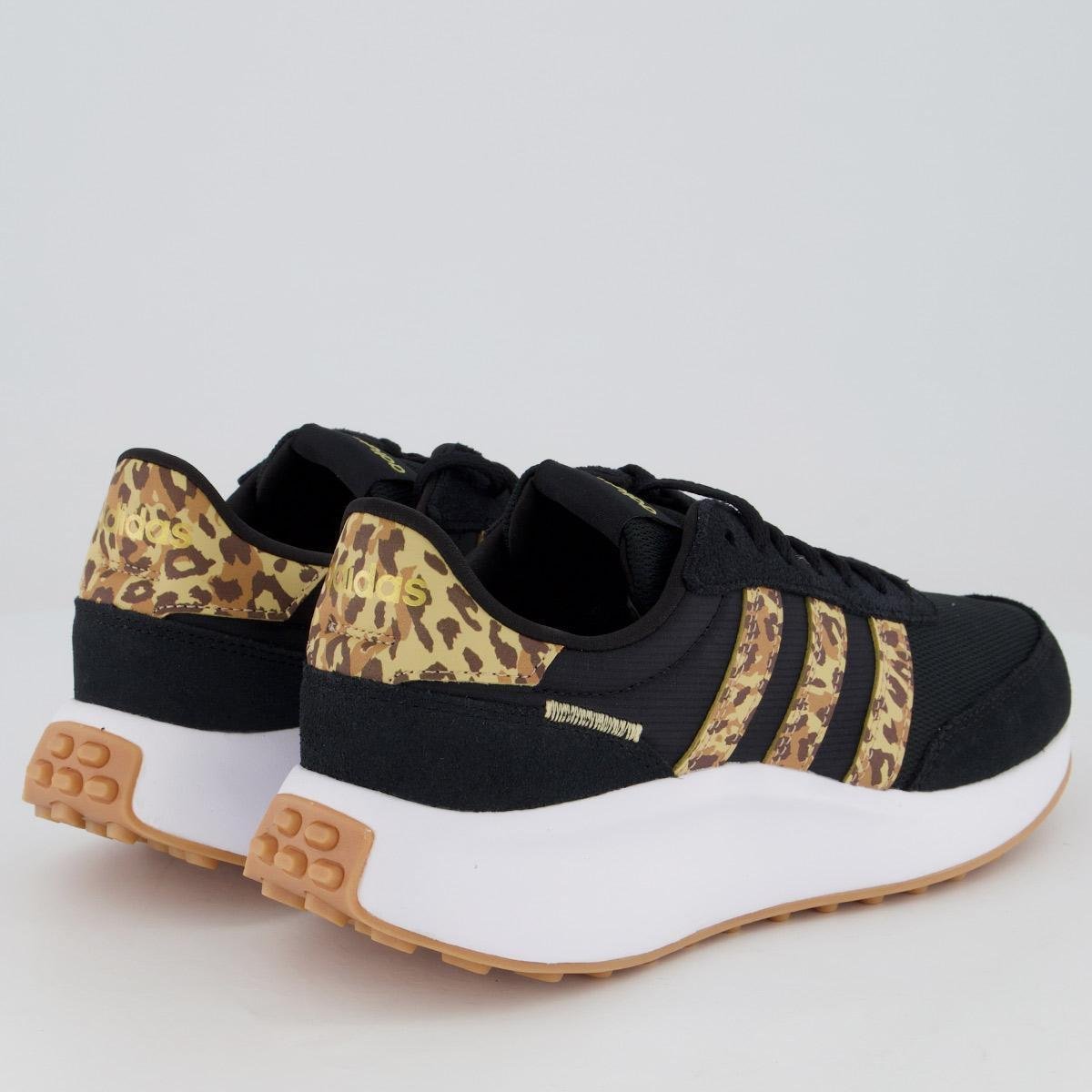 Tênis Adidas Run 70s Animal Feminino Preto Preto Netshoes