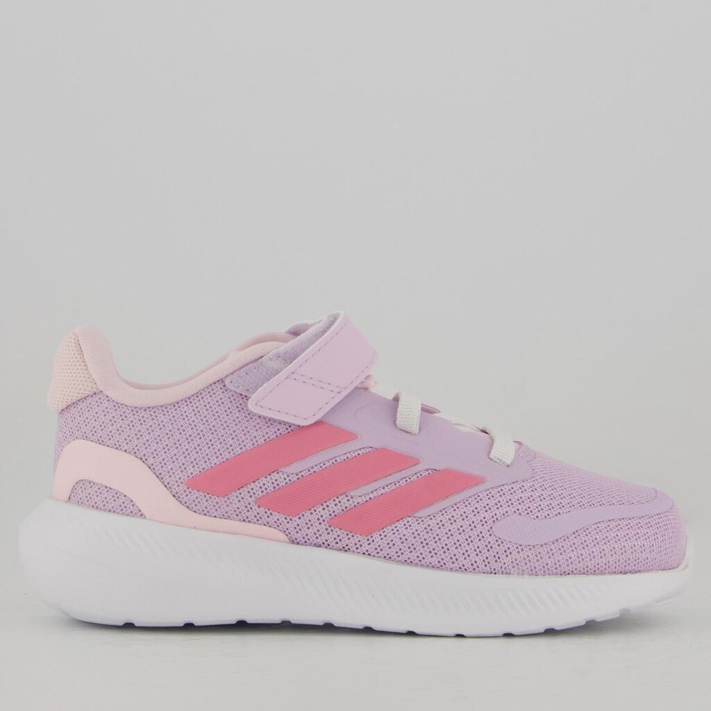 Tênis Adidas Runfalcon 5 EL Kids Lilás e Rosa