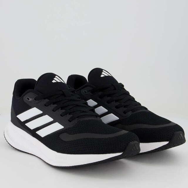Tênis Adidas Runfalcon 5 Feminino Preto e Branco