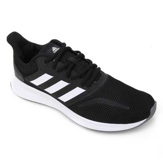 Tênis Adidas Runfalcon Feminino - Preto+Cinza é ruim? Tênis Adidas Runfalcon Feminino - Preto+Cinza é boa?
