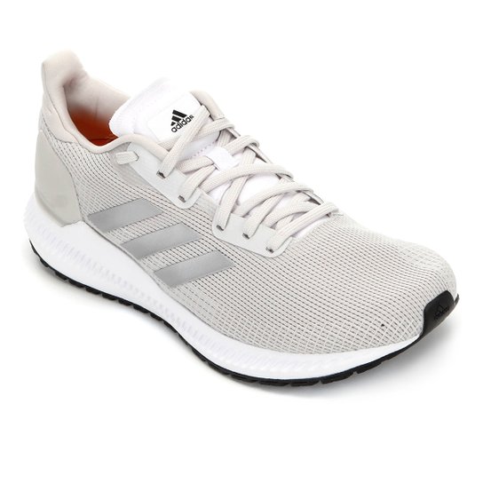 Tênis Adidas Solar Blaze Feminino - Cinza e Prata Menor preço em Tênis Adidas Solar Blaze Feminino - Cinza e Prata