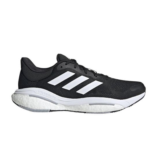 Tênis Adidas Solar Glide 5 Masculino - Preto+Branco Menor preço em Tênis Adidas Solar Glide 5 Masculino - Preto+Branco
