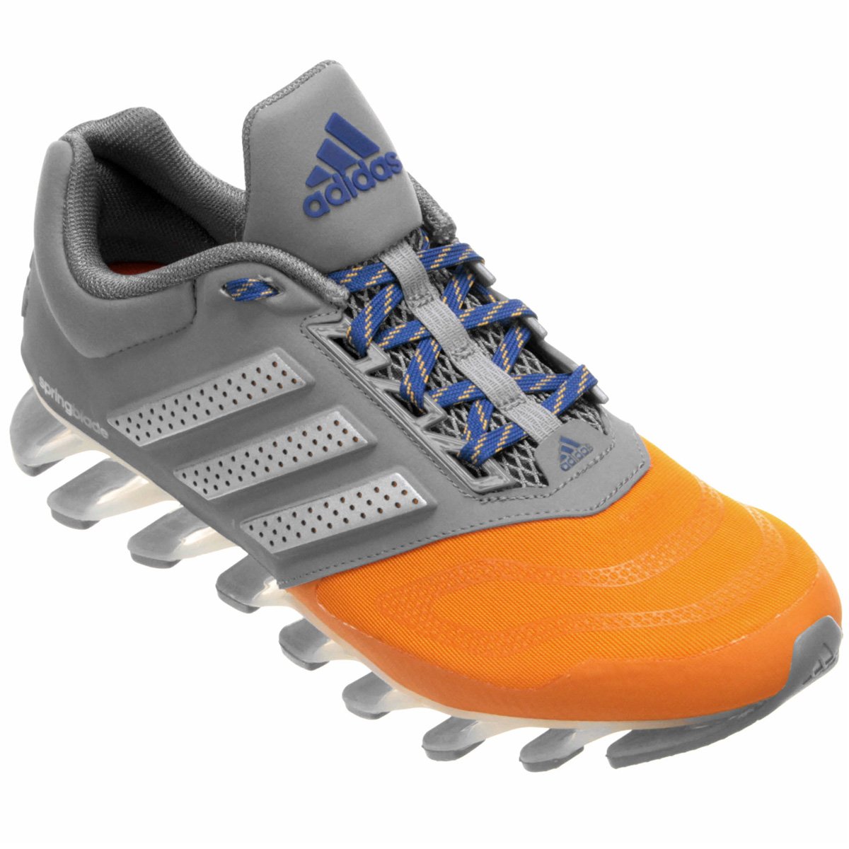 Tênis Adidas Springblade Drive Masculino Cinza+Laranja Netshoes
