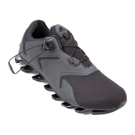 Tênis Adidas Springblade Solyce Masculino - Preto e Cinza Menor preço em Tênis Adidas Springblade Solyce Masculino - Preto e Cinza