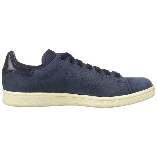 Tênis Adidas Stan Smith Feminino - Azul Menor preço em Tênis Adidas Stan Smith Feminino - Azul