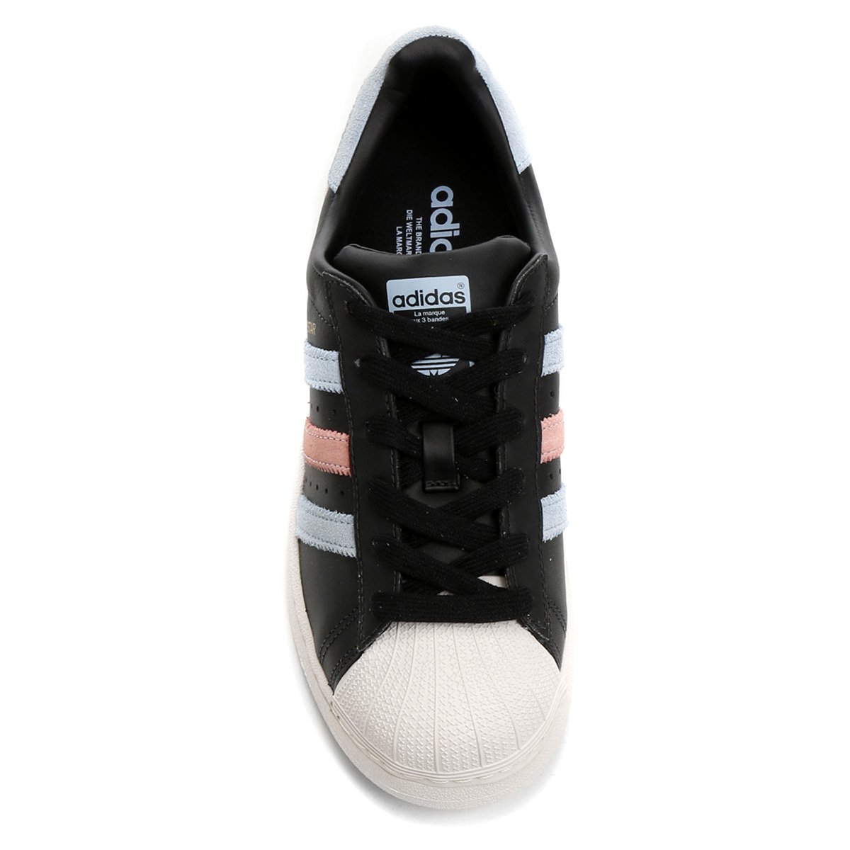 adidas star preto