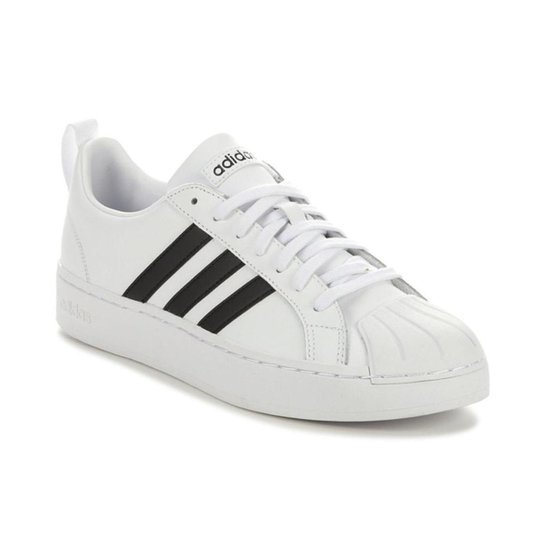 Tênis Adidas Streetcheck Masculino GW5488 - Branco+Preto Menor preço em Tênis Adidas Streetcheck Masculino GW5488 - Branco+Preto