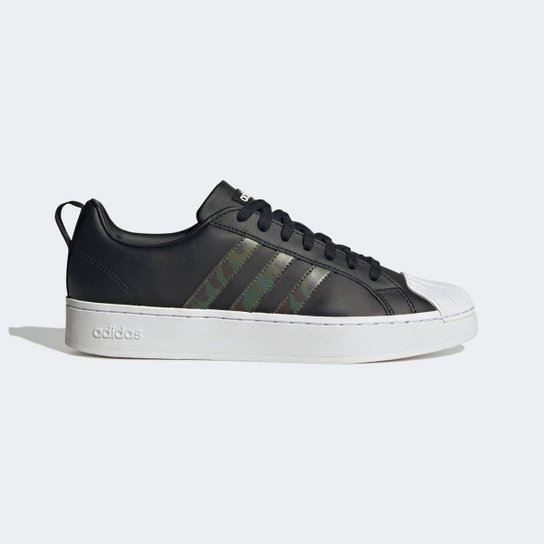 Tênis Adidas Streetcheck Masculino - Preto+verde Menor preço em Tênis Adidas Streetcheck Masculino - Preto+verde