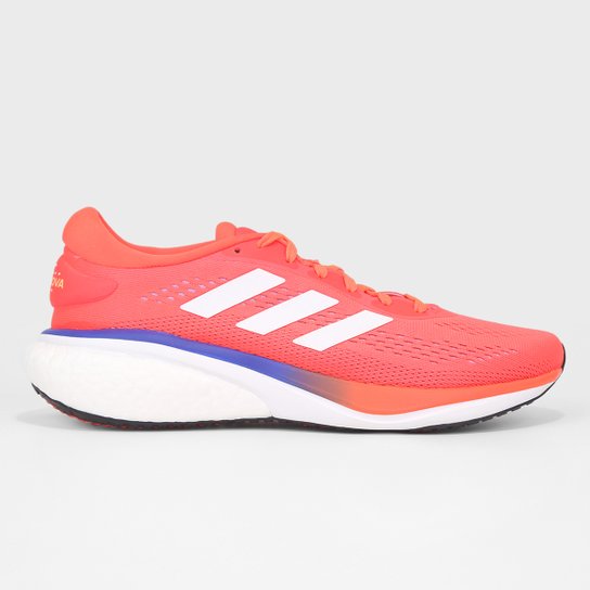 Tênis Adidas Supernova 2.0 Masculino - Vermelho+Prata Menor preço em Tênis Adidas Supernova 2.0 Masculino - Vermelho+Prata