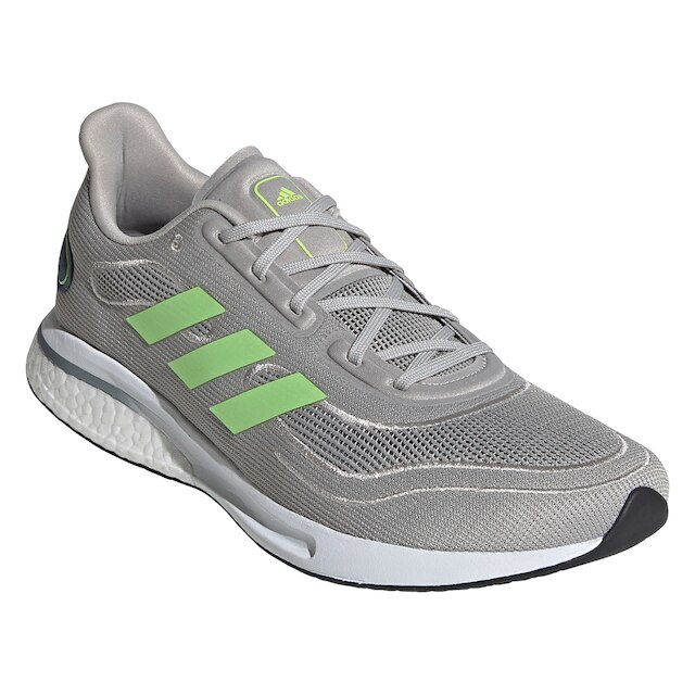 Tênis Adidas Supernova Boost Masculino - Cinza+Verde Menor preço em Tênis Adidas Supernova Boost Masculino - Cinza+Verde