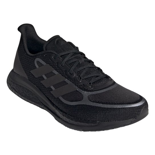 Tênis Adidas Supernova + Boost Masculino - Preto+Branco Menor preço em Tênis Adidas Supernova + Boost Masculino - Preto+Branco
