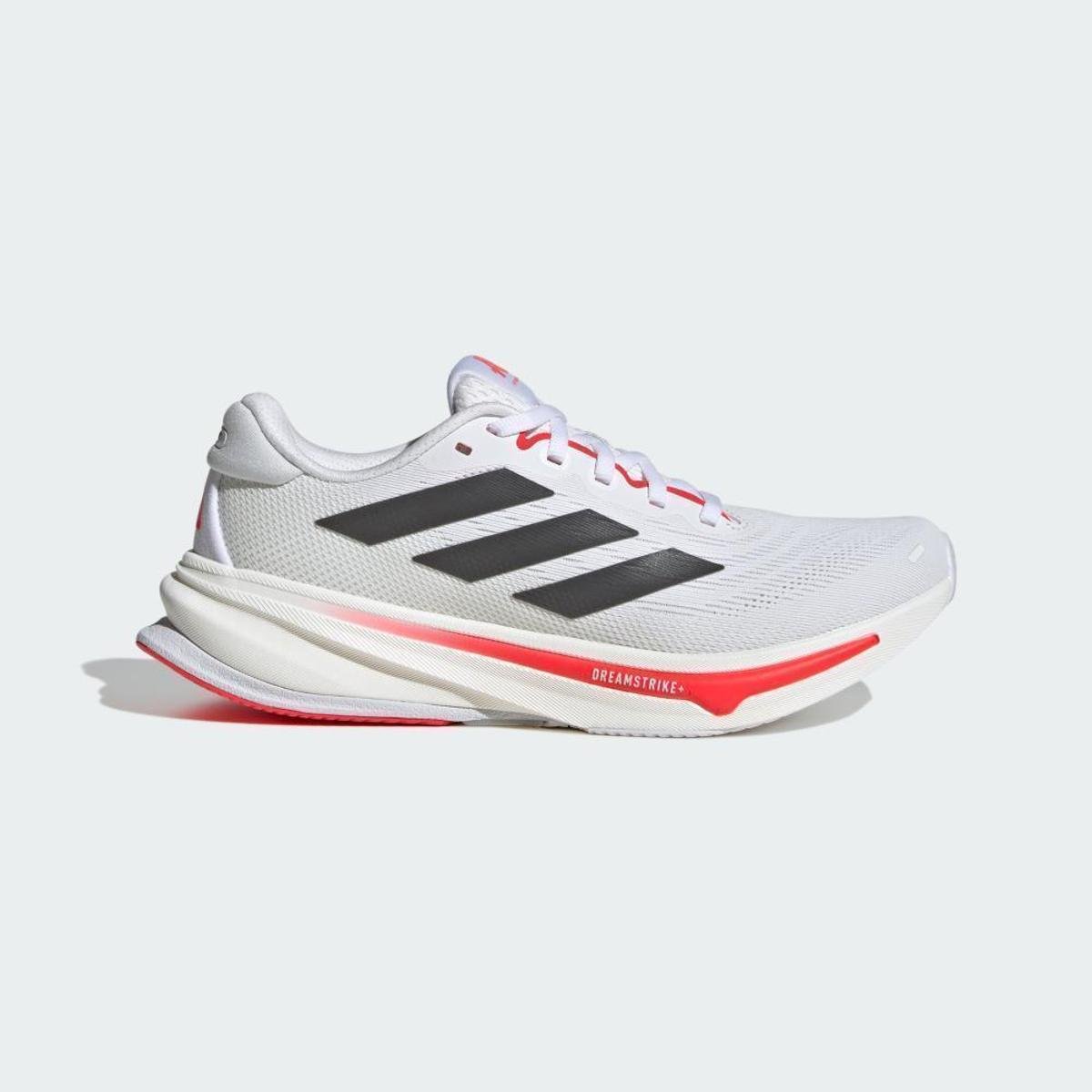 Tênis Adidas Supernova Rise 2 Running Feminino - Branco+Vermelho