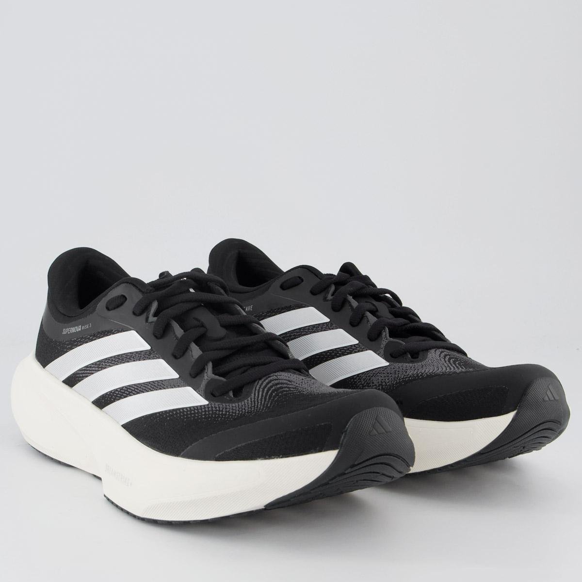 Tênis Adidas Supernova Rise 3 Feminino - Preto | Netshoes