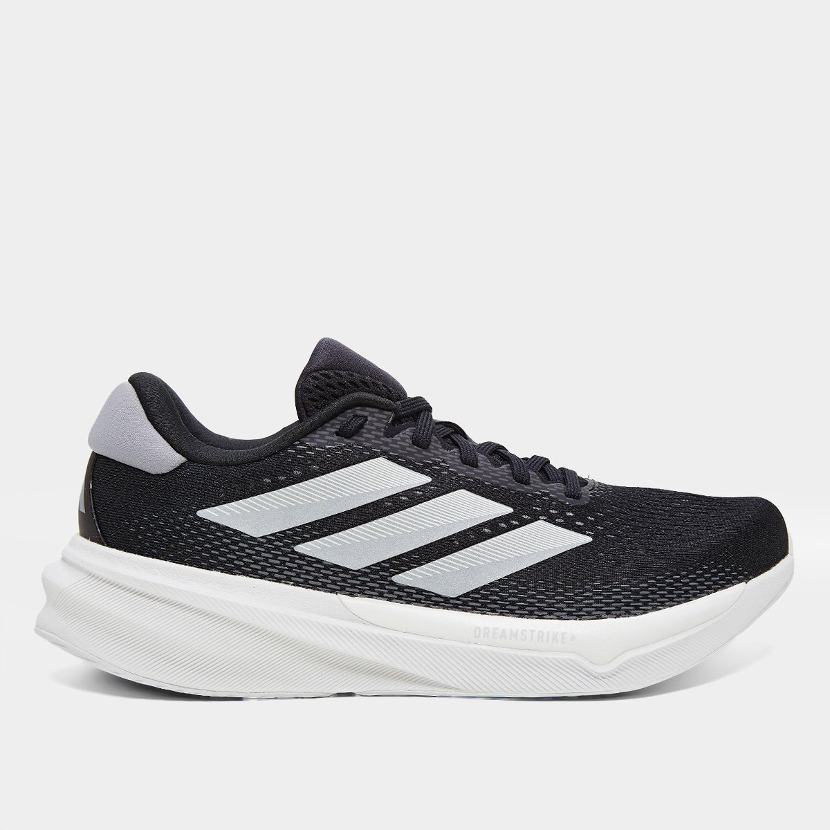 Tênis Adidas Supernova Stride 2 Feminino - Preto+Cinza | Netshoes