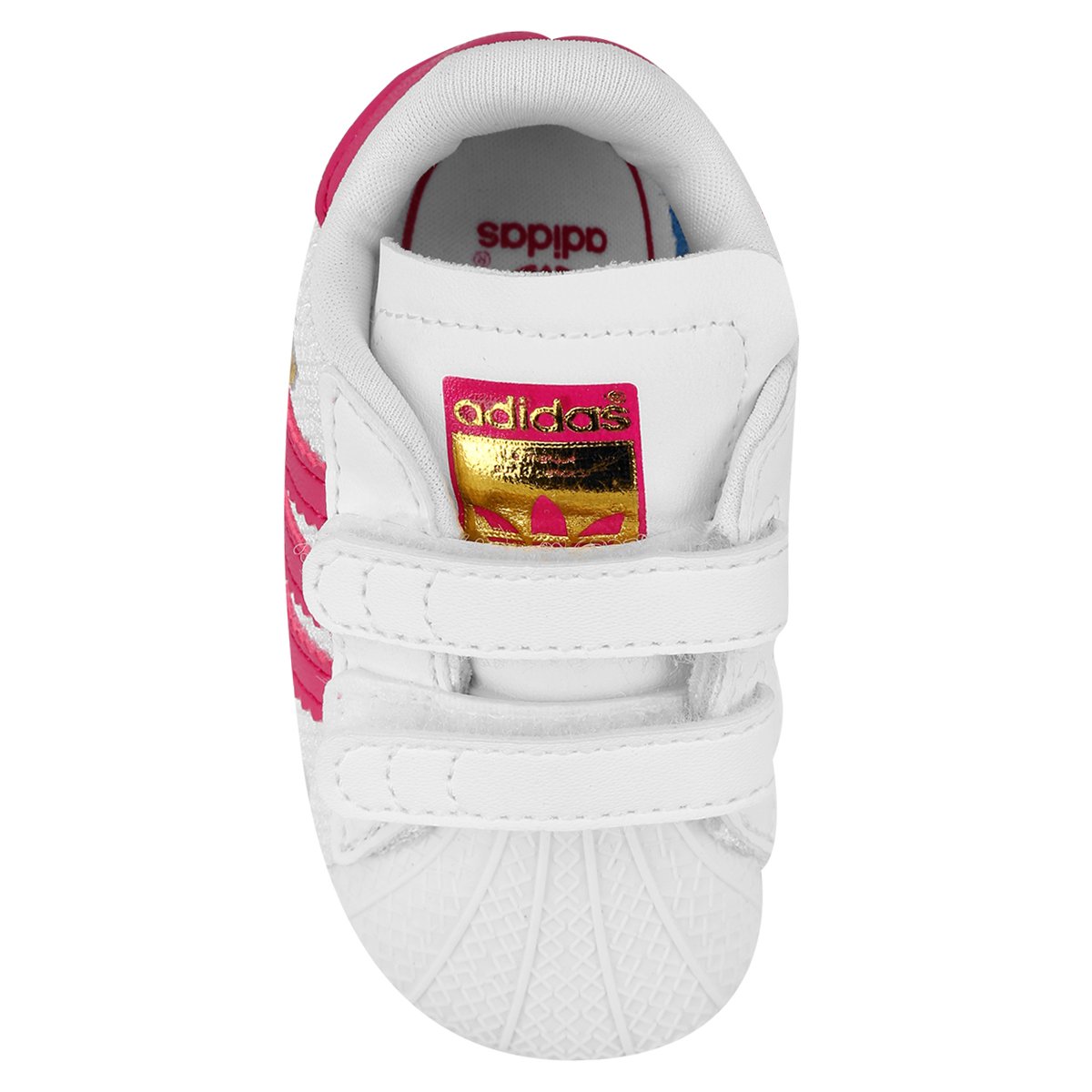 tênis superstar crib