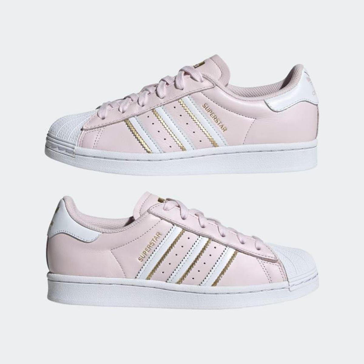 Tenis adidas superstar rosa Clearance
