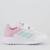 Tênis Adidas Tensaur Run 2.0 CF Infantil Branco e Lilás - Branco