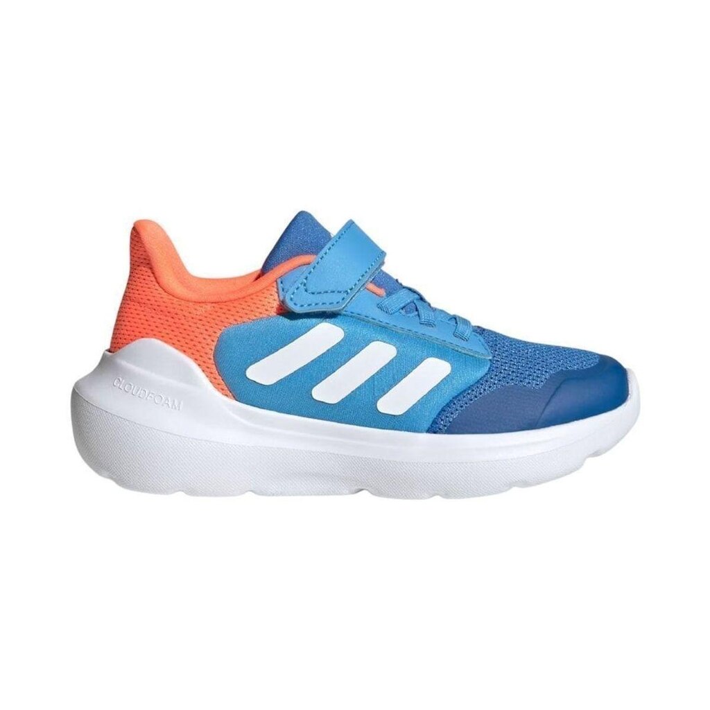 Tênis Adidas Tensaur Run 3.0 EL Infantil - Azul e Laranja 30